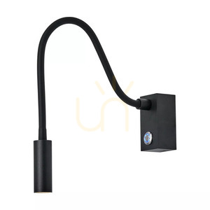 Nástenné svietidlo Adjusta 1xLED čierne WL0117-BK small 2