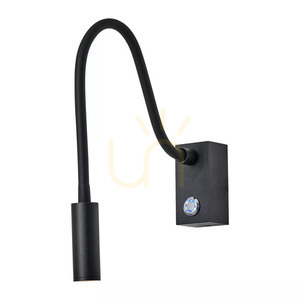 Nástenné svietidlo Adjusta 1xLED čierne WL0117-BK small 0