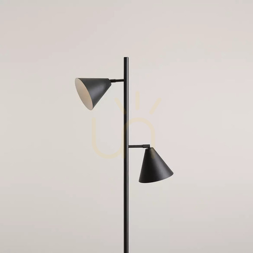 Skontrolujte Stojacia lampa Aldex FORM 2 FLOOR čierna kovová 2x E27 1108A1_2