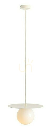 Skontrolujte Závesné svietidlo Aldex Loop Cream S béžové kov sklo 1125G9_S