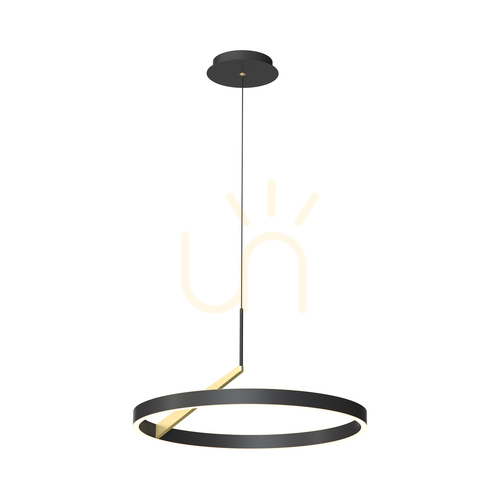 Skontrolujte Závesné svietidlo Zuma Line MALU MD3689-1M-3BGT LED