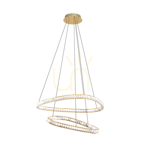 Skontrolujte Závesné svietidlo Zuma Line ATHESA MD3169-2-3GT LED