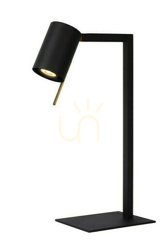 Skontrolujte Stolová lampa Lucide LESLEY čierna kovová 50 cm GU10 03525/01/30