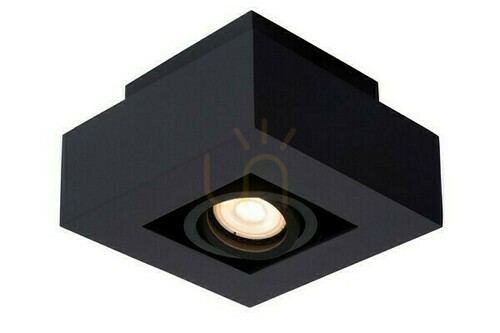 Skontrolujte Stropný bodový reflektor Lucide XIRAX čierny LED GU10 Dim-to-Warm 5 W 09119/06/30