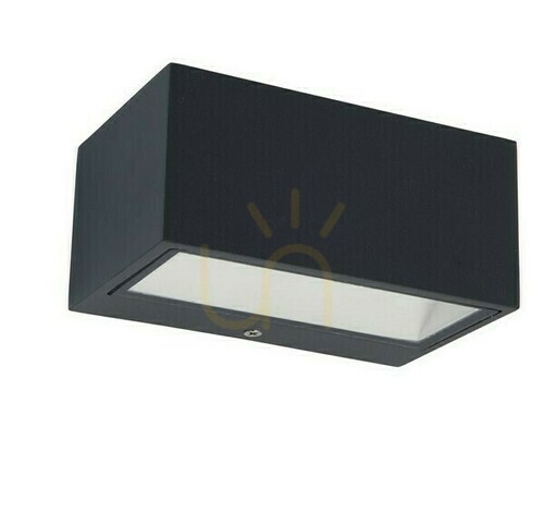 Skontrolujte Vonkajšie nástenné svietidlo Lutec GEMINI 5189113118 antracit LED 10 W hliník