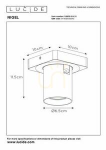 Podsvietenie Lucide NIGEL LED 5W CCT biele GU10 09929/05/31 small 5