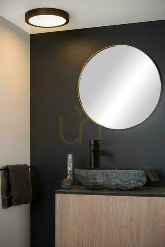 Skontrolujte Plafón Lucide BRICE-LED čierny 30 cm IP44 30W LED 28116/30/30