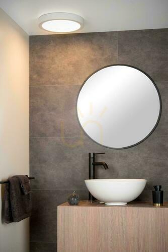 Skontrolujte Plafón Lucide BRICE-LED biely LED 30 W IP44 30 cm 28116/30/31