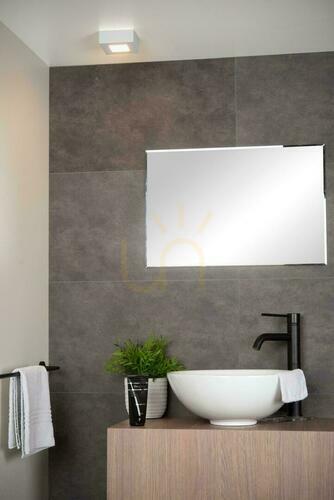 Skontrolujte Stropné LED svietidlo Lucide BRICE-LED biele 8 W IP44 28117/11/31