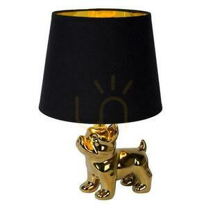Stolová lampa Lucide EXTRAVAGANZA Sir Winston zlatá čierna porcelán E14 13533/81/10 small 7