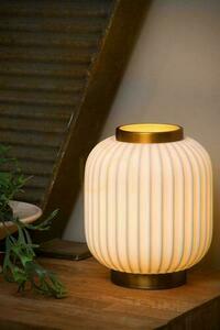 Stolová lampa Lucide GOSSE biela porcelánová Japandi E14 13535/24/31 small 3