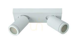 Plafón Lucide TAYLOR biely LED IP44 GU10 2x5W 09930/10/31 small 1