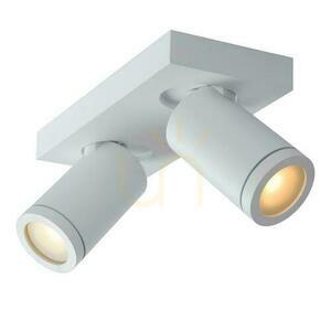 Plafón Lucide TAYLOR biely LED IP44 GU10 2x5W 09930/10/31 small 5