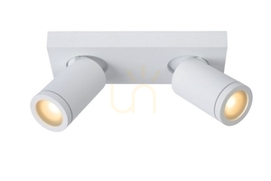 Plafón Lucide TAYLOR biely LED IP44 GU10 2x5W 09930/10/31 small 9