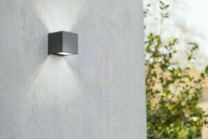 Vonkajšie nástenné svietidlo Lutec GEMINI antracit LED 9W 850 lm 4000K 5189114118 small 3