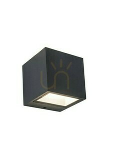 Vonkajšie nástenné svietidlo Lutec GEMINI antracit LED 9W 850 lm 4000K 5189114118 small 0