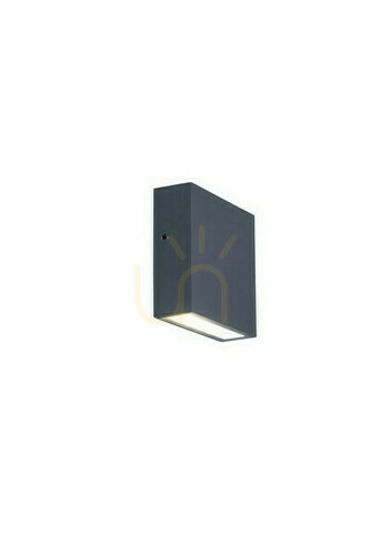 Skontrolujte Vonkajšie nástenné LED svietidlo Lutec GEMINI XF 5104001118 antracit 11 cm