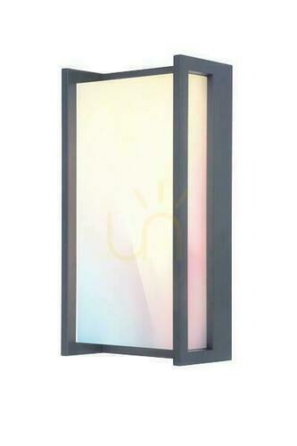 Skontrolujte Vonkajšie nástenné LED svietidlo Lutec QUBO 5193004118 antracit 16 W RGB CCT