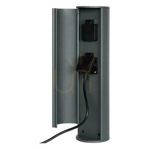 Vonkajšie stĺpikové svetlo Lucide POWERPOINT antracit IP44 40 cm 27849/12/29 small 9