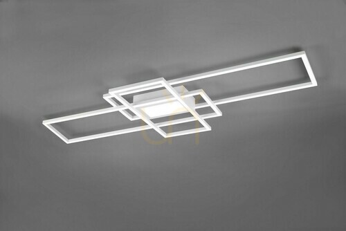 Skontrolujte LED stropné svietidlo Trio IRVINE 620010431, matná biela, 60 W, 105 cm, s diaľkovým ovládaním