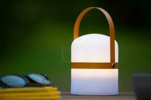 Vonkajšia stojacia LED lampa Lucide LITTLE JOE hnedá IP44 18,5 cm 3 W 06802/01/43 small 2