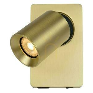 Nástenné svietidlo Lucide NIGEL matné zlaté GU10 LED dim to warm USB-A 09929/06/02 small 2