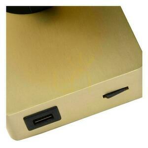 Nástenné svietidlo Lucide NIGEL matné zlaté GU10 LED dim to warm USB-A 09929/06/02 small 3