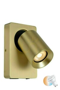 Nástenné svietidlo Lucide NIGEL matné zlaté GU10 LED dim to warm USB-A 09929/06/02 small 0