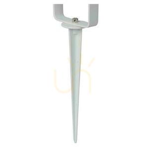 Záhradné bodové svietidlo s hrotom Lucide Taylor biele GU10 IP65 26 cm 09832/01/31 small 3