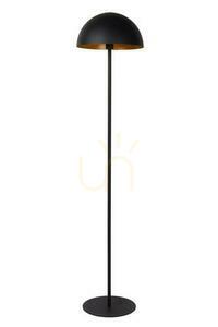 Podlahová lampa Lucide SIEMON čierna oceľ 160 cm E27 45796/01/30 small 1