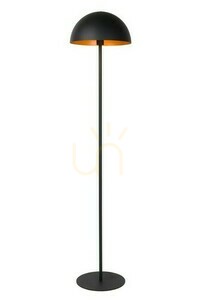 Podlahová lampa Lucide SIEMON čierna oceľ 160 cm E27 45796/01/30 small 0