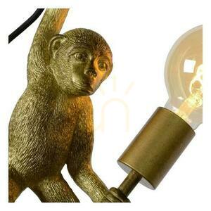 Nástenné svietidlo Lucide EXTRAVAGANZA Chimp čierne/zlaté E27 48,5 cm 10202/01/30 small 4