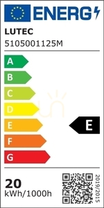 Vonkajšie nástenné svietidlo Lutec DOBLO 5105001125 antracit LED 24 W IP54 small 1