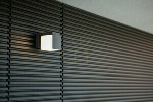 Vonkajšie nástenné svietidlo Lutec CUBA 5193814118 antracit LED 12W IP54 small 4