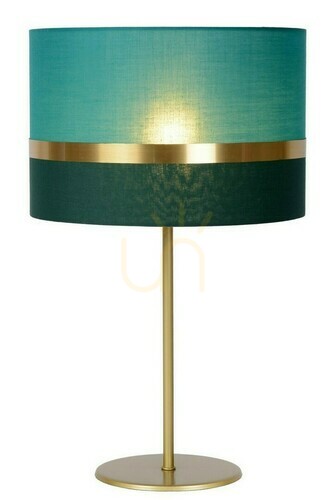 Skontrolujte Stolová lampa Lucide EXTRAVAGANZA Tusse zelená zlatá E27 50 cm 10509/81/33