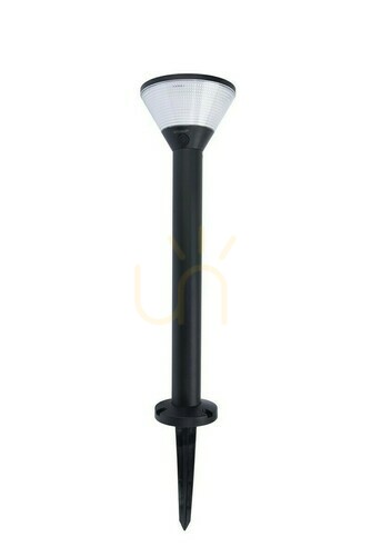 Skontrolujte Vonkajšie stĺpikové svetlo Lutec Karlo LED 7,7 W čierne 35 cm 6935802012