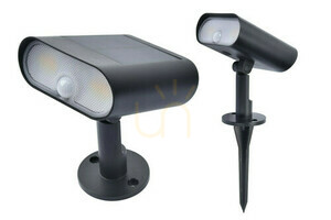 Solárne vonkajšie svietidlo do zeme Lutec GINBO 6938405330 čierne LED RGB 7W small 0