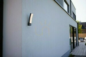 Vonkajšie nástenné svietidlo Lutec Kira LED 19W antracit 5288909118 small 1