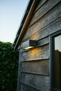 Vonkajšie nástenné svietidlo Lutec GEMINI 5189120118 antracit LED 17 W small 2