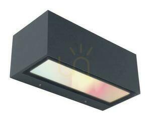 Vonkajšie nástenné svietidlo Lutec GEMINI 5189120118 antracit LED 17 W small 0