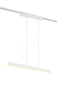 Závesné svietidlo na lištu Trio DUOline PAROS 73043131, matné biele, LED 29 W, 90 cm small 0