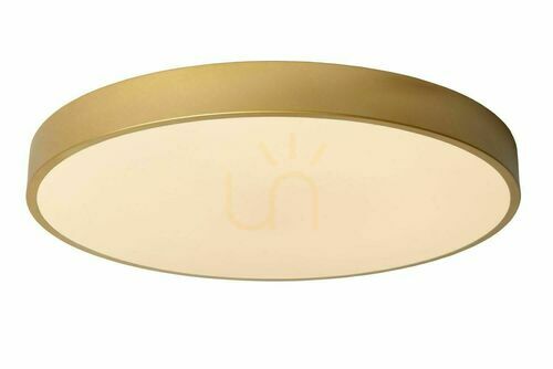 Skontrolujte LED stropné svietidlo Lucide UNAR Ø49,5 cm 36 W matná zlatá/mosadz 79185/50/02