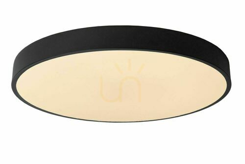 Skontrolujte Plafón Lucide UNAR čierny biely LED 36W 50 cm 79185/50/30