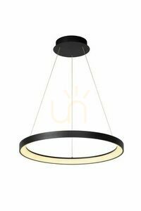 Závesné svietidlo Lucide VIDAL čierne LED 48W 58 cm 46403/48/30 small 0