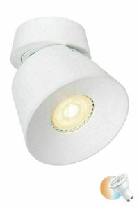 Plafón Lucide TRIGONO biely GU10 10,5 cm 09935/01/31 small 0