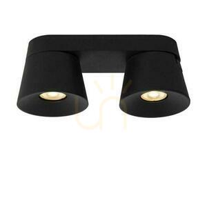 Plafón Lucide TRIGONO čierny kov GU10 2x LED CCT 09935/02/30 small 2