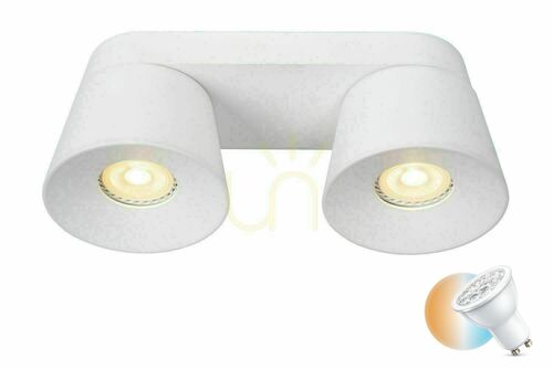 Skontrolujte Plafón Lucide TRIGONO biely 2x GU10 09935/02/31