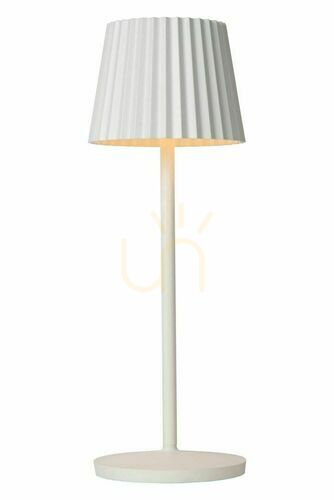 Skontrolujte Vonkajšie stojace svietidlo Lucide JUSTINE biele LED IP54 27889/02/31