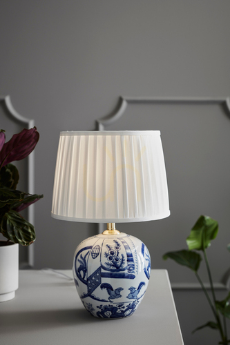 Skontrolujte Stolná lampa Markslojd Göteborg 105000 biela keramika 48 cm
