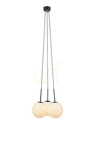 Skontrolujte Prívesné svietidlo Markslojd Dione 3x40W čierne/biele kovové 54 cm 108418
